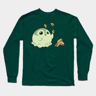 Penguinscoops - pistachio Long Sleeve T-Shirt